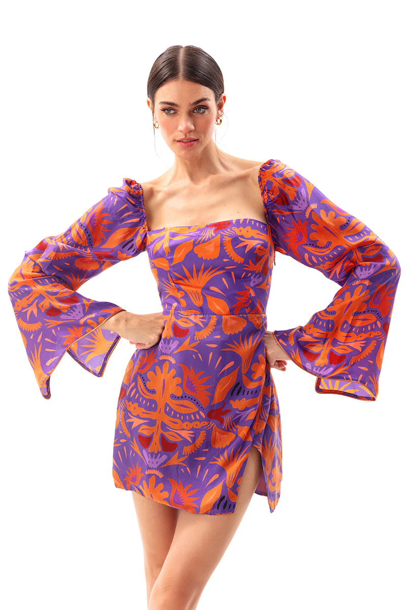 Movom | Mauve Mini dress - Image 3