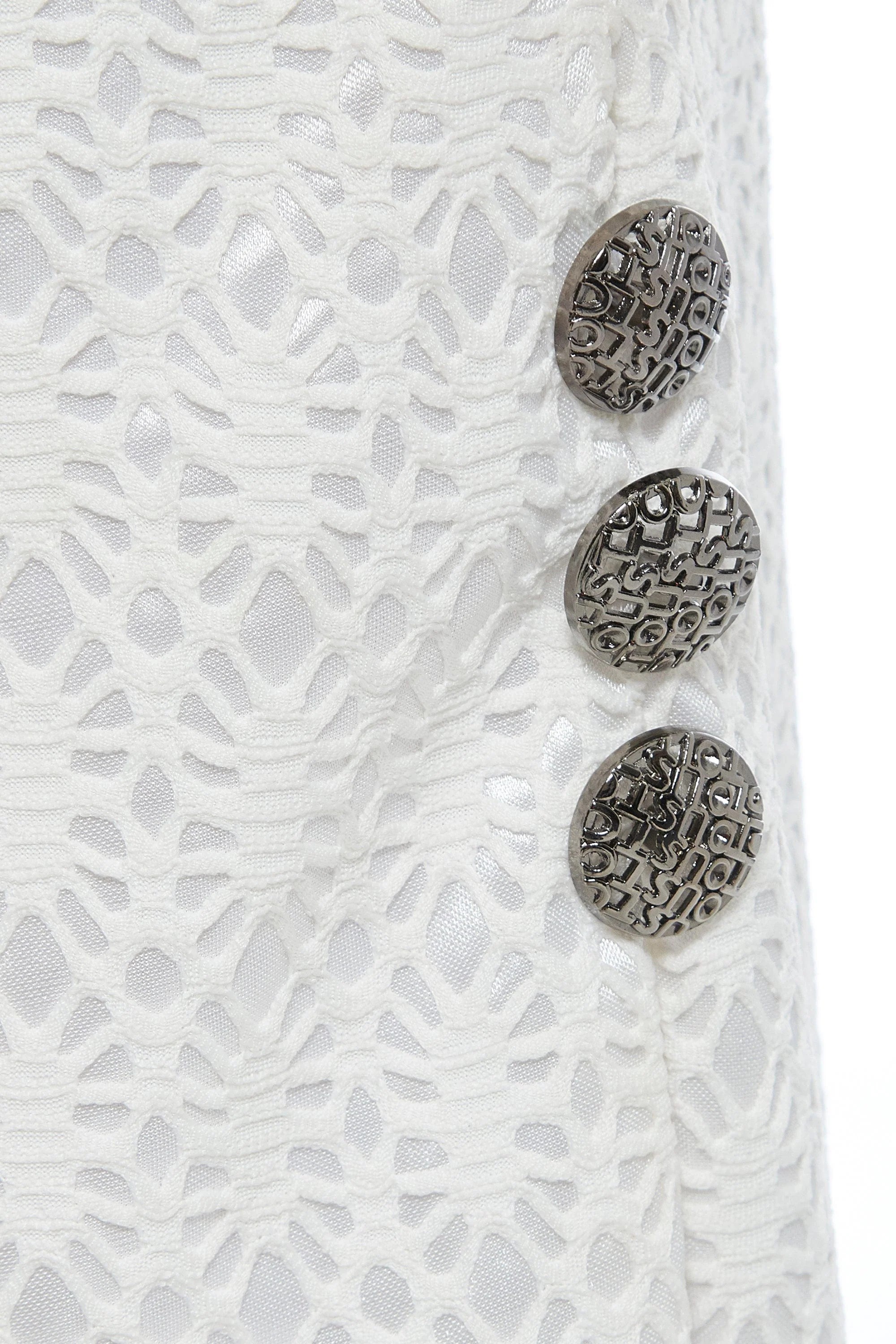 Sarvin | Ciara White Bodycon Skirt - Image 8