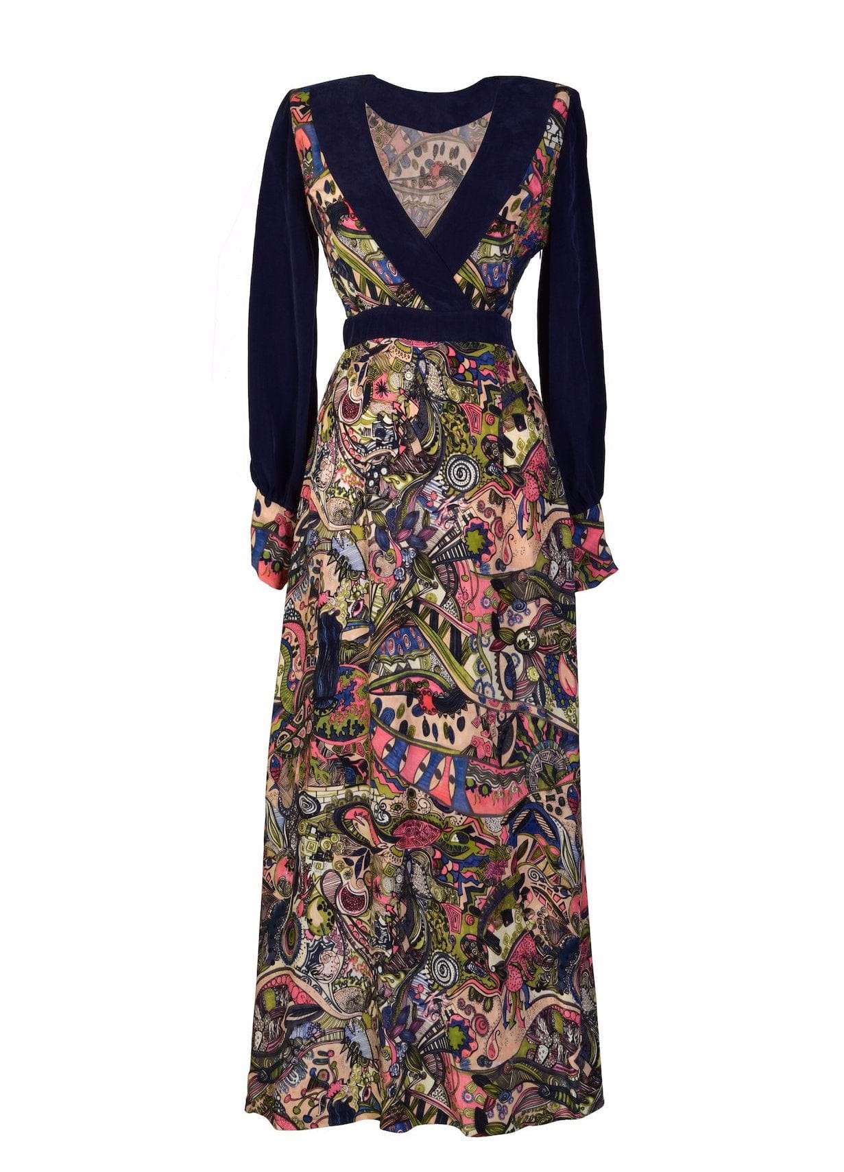 Sarvin | Larica Long Sleeve Maxi Dress - Image 5